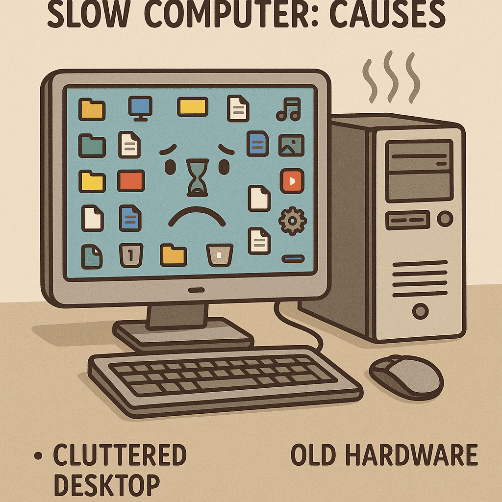 Why your computer is running slow and how to fix it