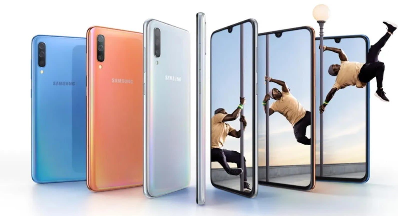 Galaxy A70 telefono remontas
