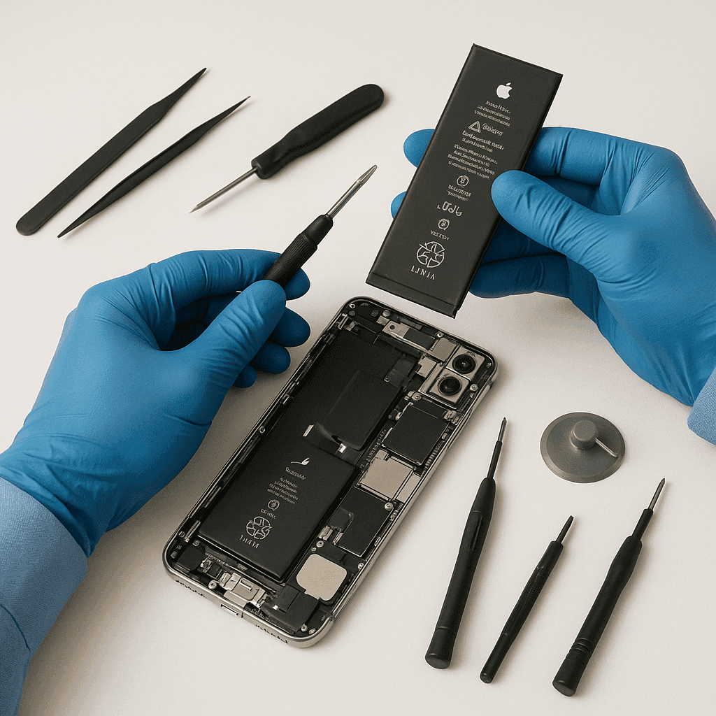 Iphone Baterijos Keitimas