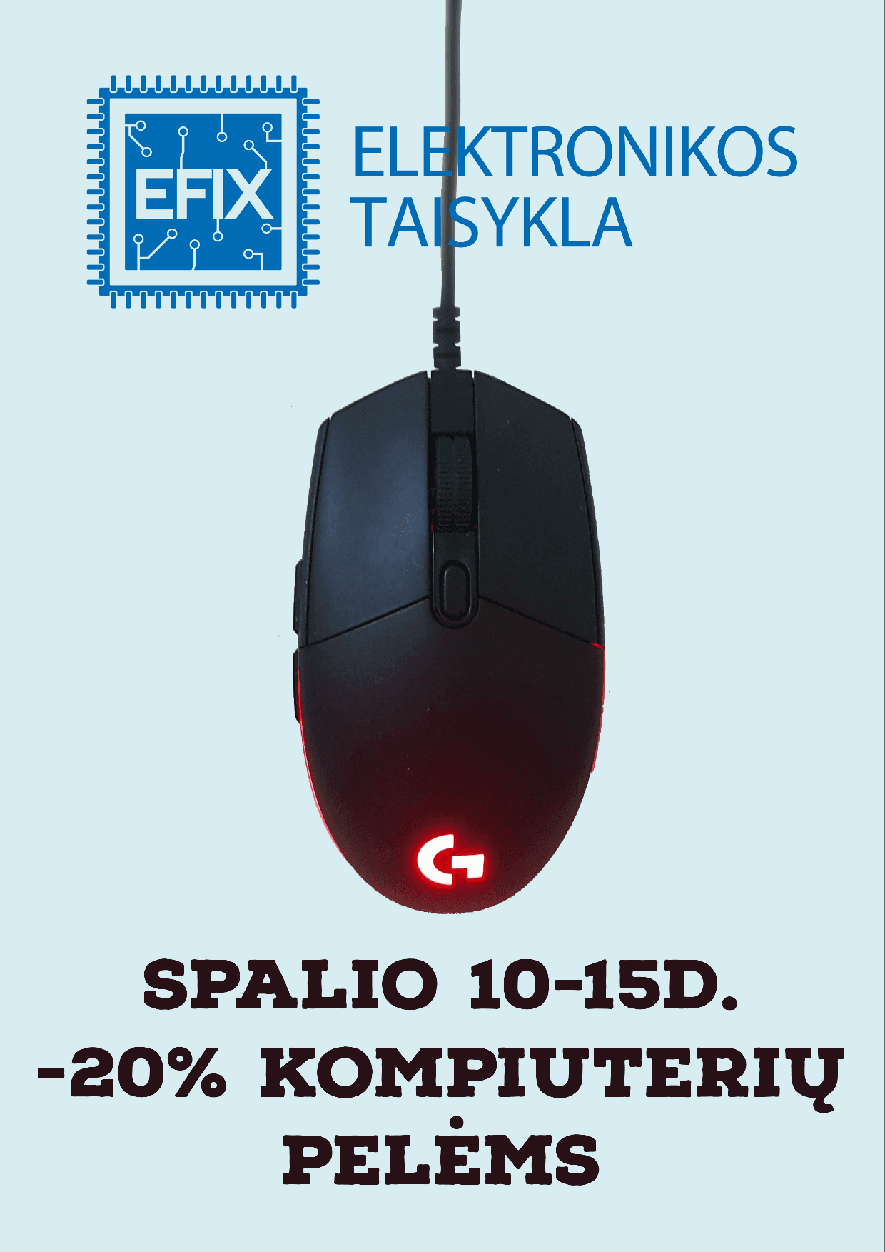 Promotion: 20% for computer mice