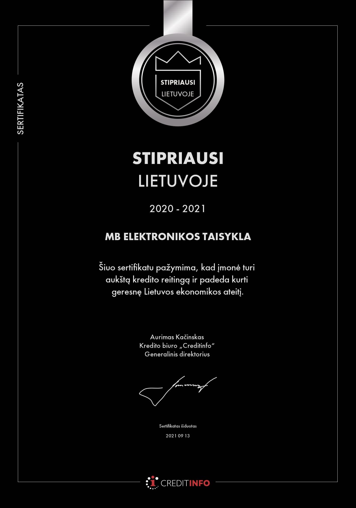 Stipriausi Lietuvoje