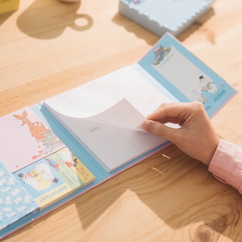 Moomins - Weekly Planner A4 with Sticky Notes 8