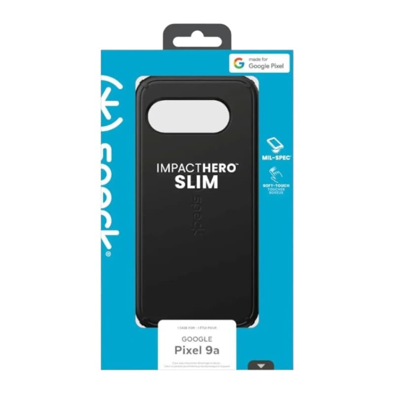 Speck ImpactHero Slim - Google Pixel 9a Case (Black) 6