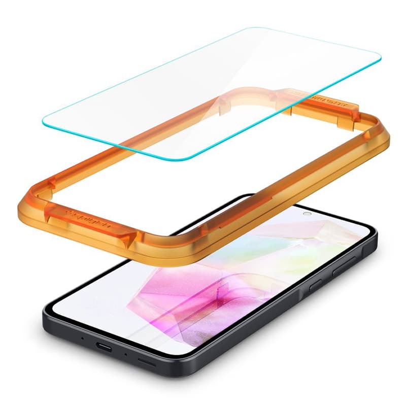 Spigen Alm Glas.TR 2-Pack - Tempered glass for Samsung Galaxy A35 5G (Transparent) 5
