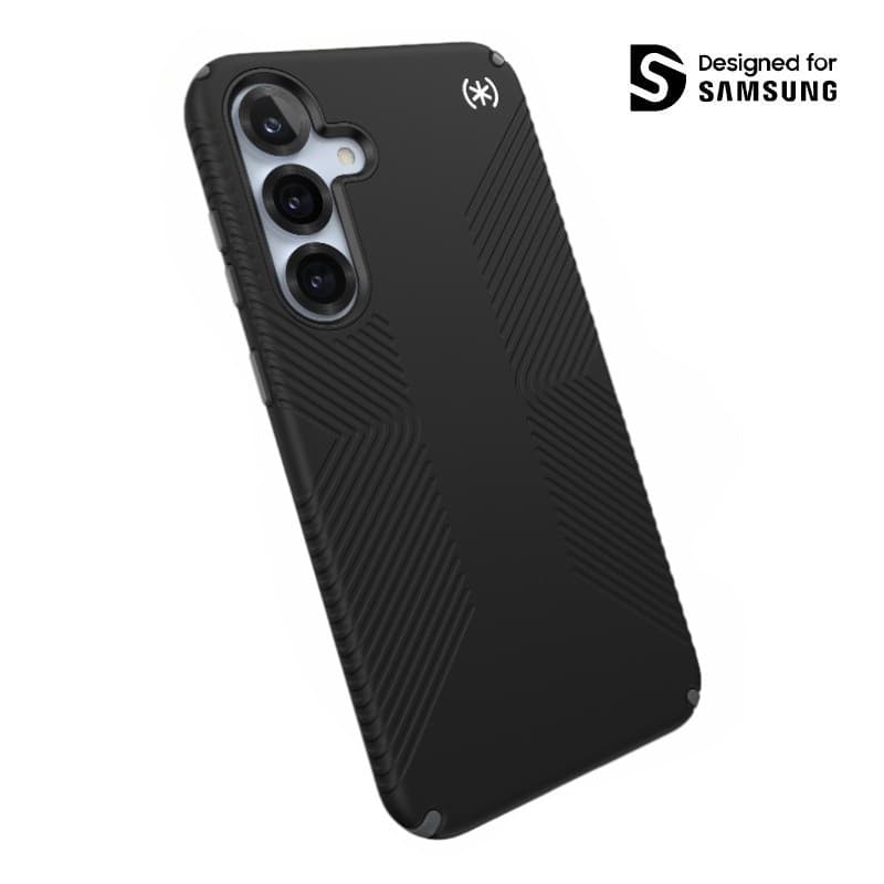Speck Presidio2 Grip - Case for Samsung Galaxy S25+ / 24+ (Black/Slate Gray/White) 1
