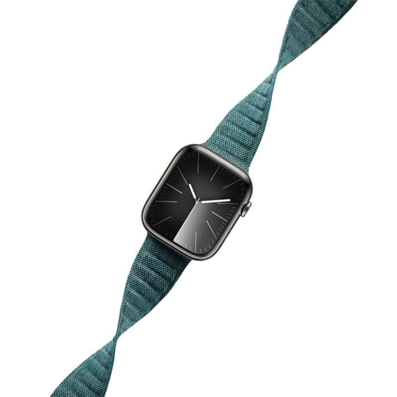 Crong Melange - Magnetic strap for Apple Watch 38/40/41/42 mm (turquoise melange) 6