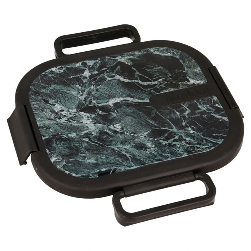 Quokka Kai - Stainless Steel Food Container/Lunchbox (Black Marble) 3