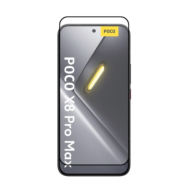 Crong 3D Armour Glass Lite - Full Glue Tempered Glass for Xiaomi POCO X8 Pro Max 5G 3