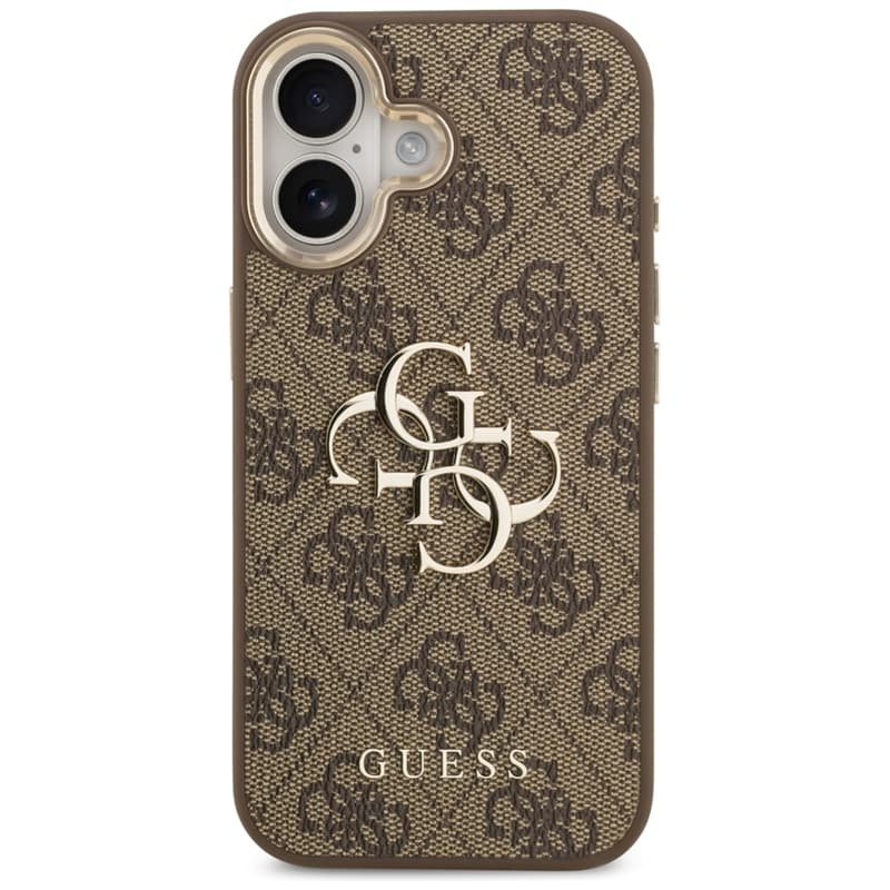Guess 4G Big 4G Classic Logo - Case iPhone 17 (Brown / Gold) 3