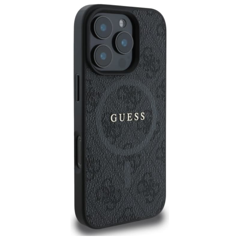 Guess 4G Ring Classic Logo MagSafe - Case for iPhone 16 Pro Max (black) 4