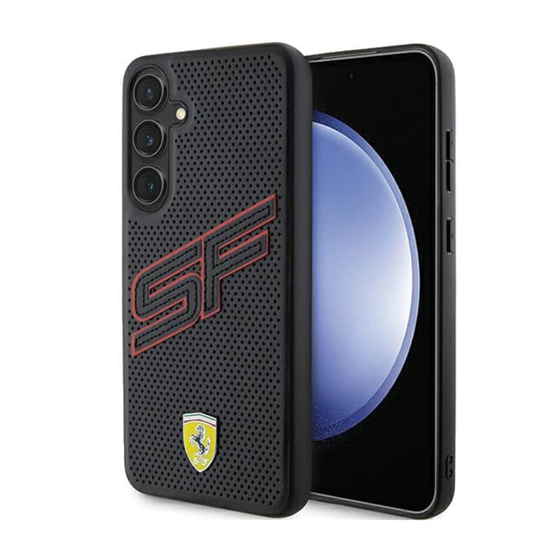 Ferrari Big SF Perforated - Samsung Galaxy S24 Case (black) 1