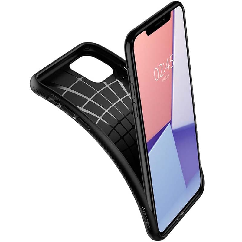 Spigen Liquid Air - Case for iPhone 11 (Black) 2