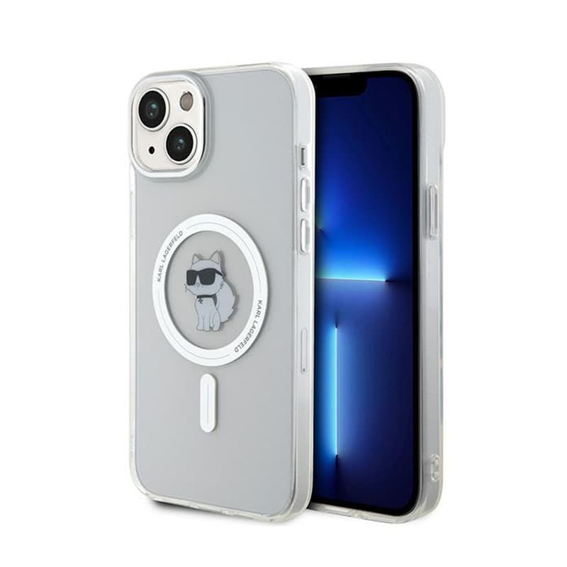 Karl Lagerfeld IML Choupette MagSafe - Case for iPhone 15 Plus (Transparent) 1