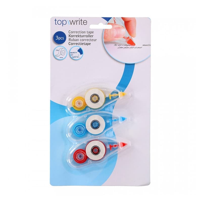 Topwrite - Corrector in tape 3 pcs. 1