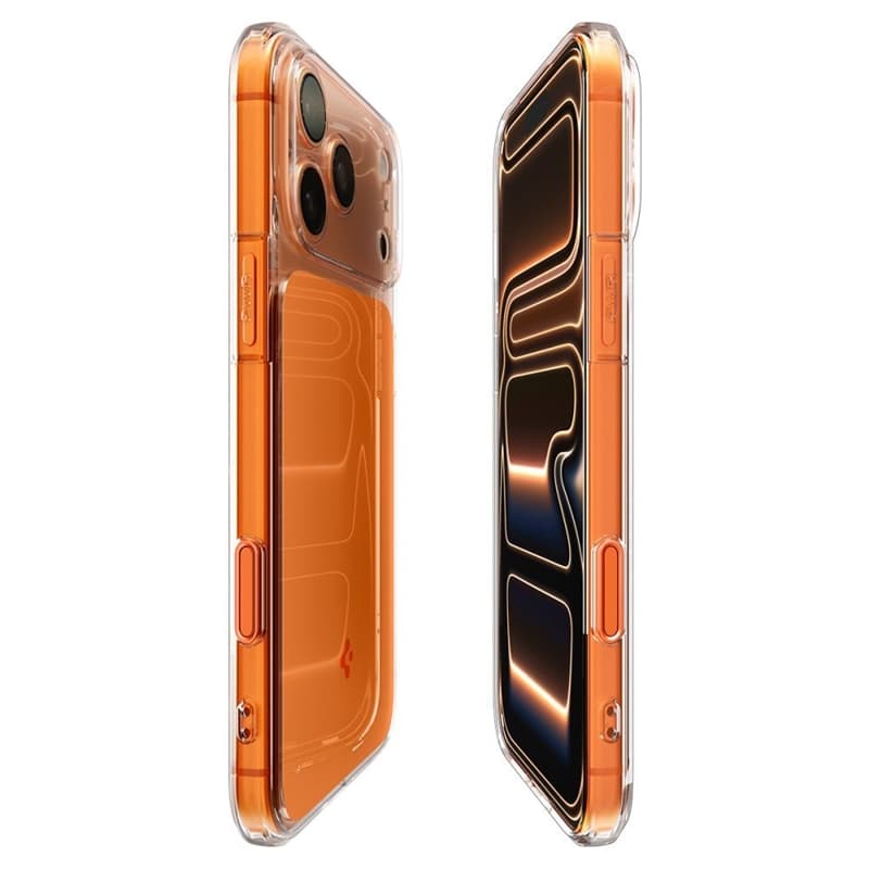 Spigen Ultra Hybrid T Mag MagSafe - Case for iPhone 17 Pro (Glossy Orange) 7