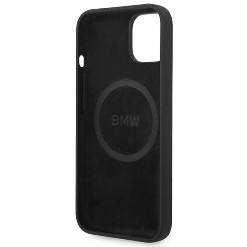 BMW Silicone Signature Logo MagSafe - Case for iPhone 14 Plus (Black) 8