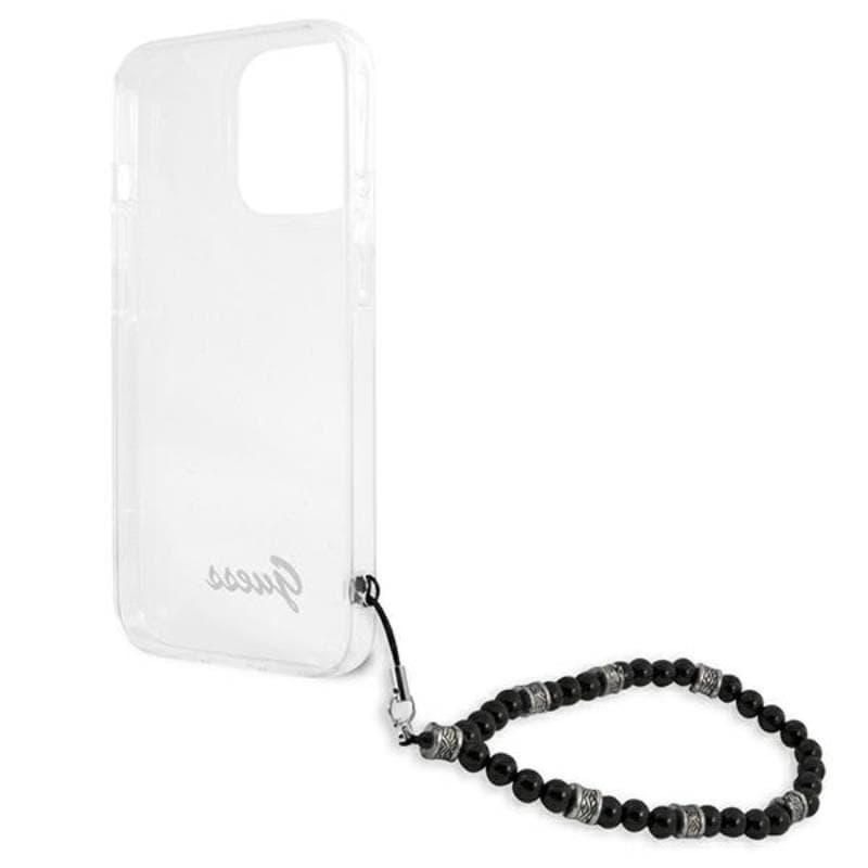 Guess Black Pearl Strap - Case iPhone 13 Pro (Clear) 7