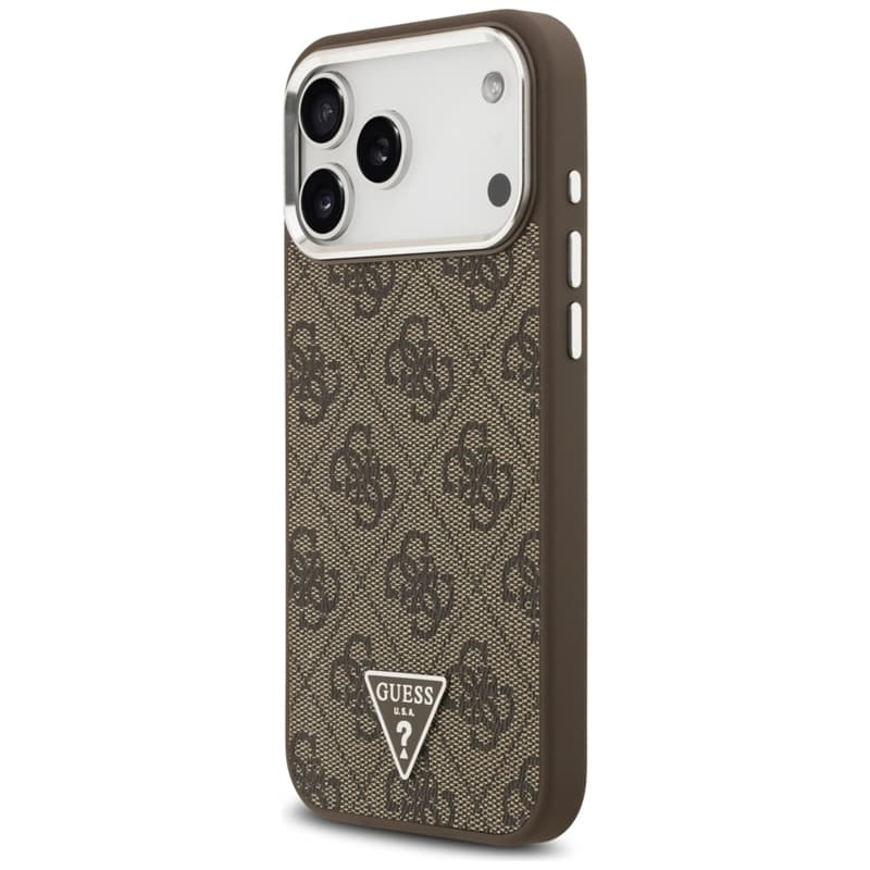 Guess 4G Triangle Logo MagSafe - Case iPhone 17 Pro Max (brown) 2
