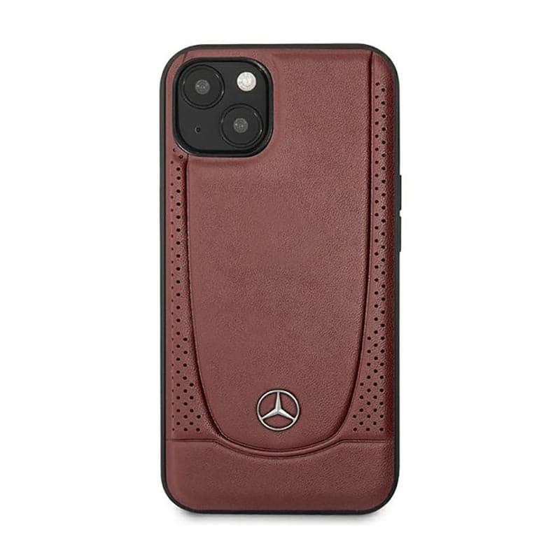 Mercedes Leather Urban Line - Case for iPhone 14 Plus (Red) 3