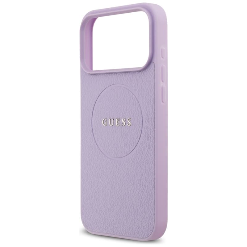 Guess Grained Ring MagSafe - Case iPhone 17 Pro Max (purple) 6
