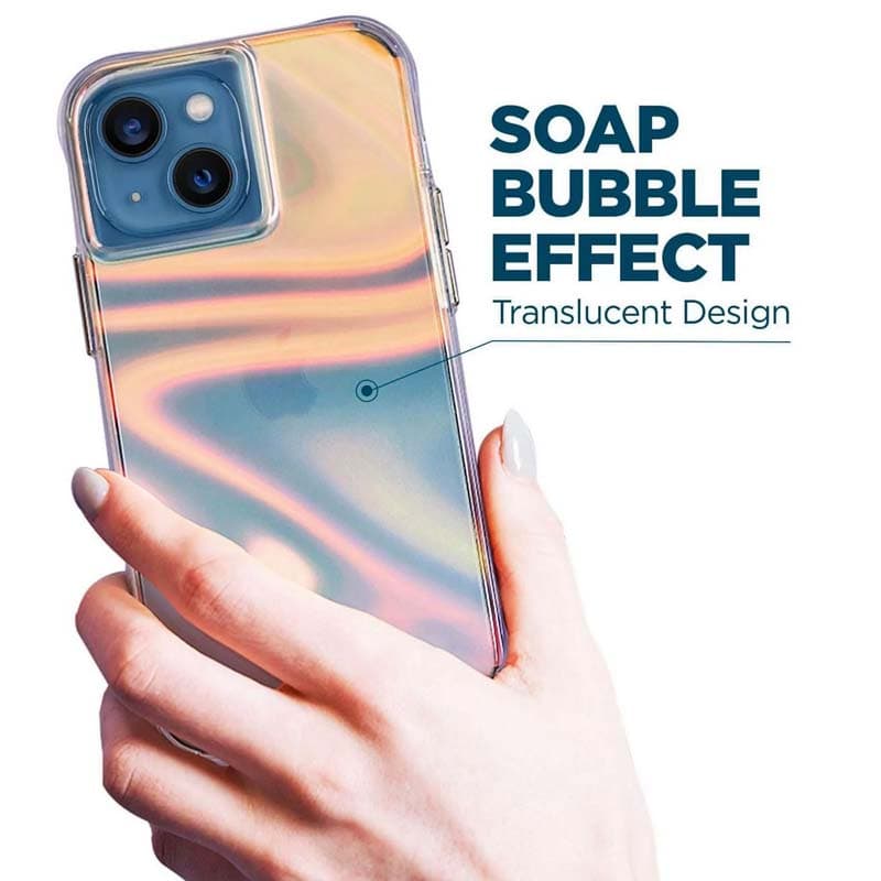 Case-Mate Soap Bubble - Case for iPhone 14 Plus (Iridescent) 8