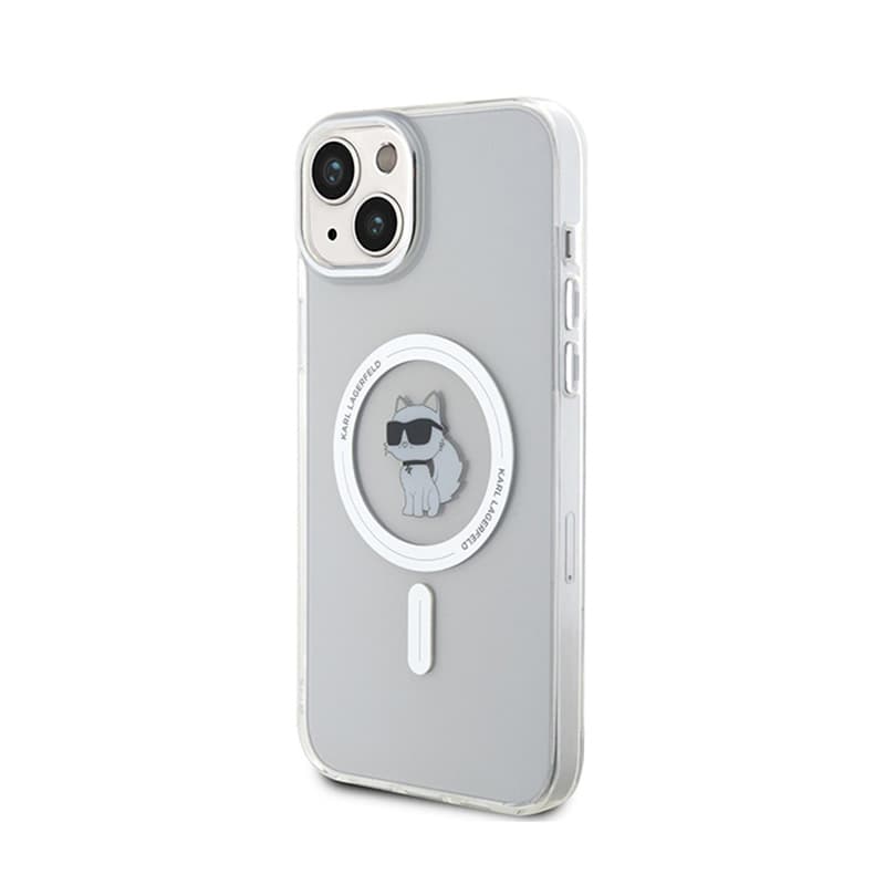 Karl Lagerfeld IML Choupette MagSafe - Case for iPhone 15 Plus (Transparent) 2
