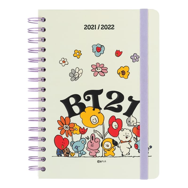 BT21 - Calendar for the 2021/2022 school year (white) 1