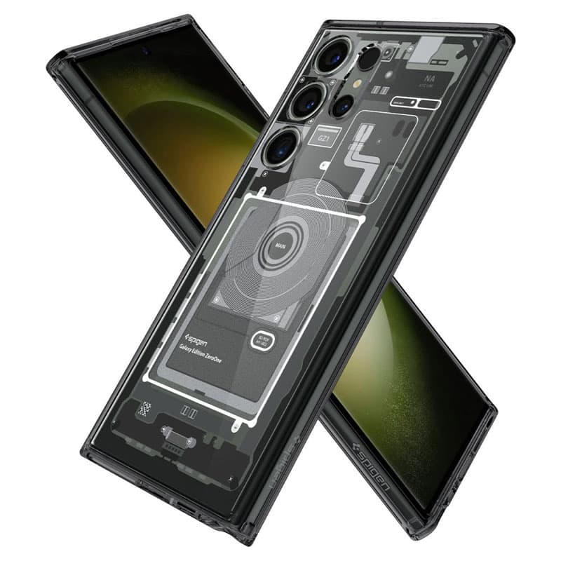 Spigen Ultra Hybrid - Case for Samsung Galaxy S23 Ultra (Zero One) 3