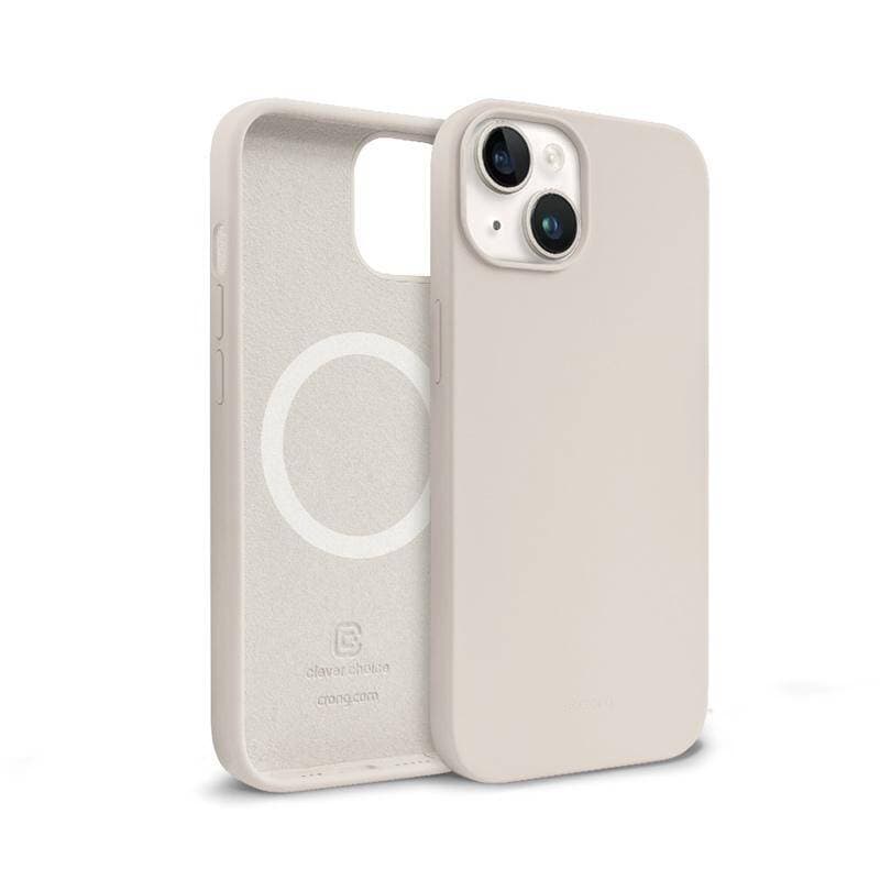 Crong Color Cover Magnetic - iPhone 14 Plus MagSafe Case (Stone Beige) 1