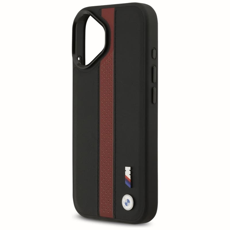 BMW M Perforated Stripe Logo MagSafe - iPhone 17 Case (Red) 6