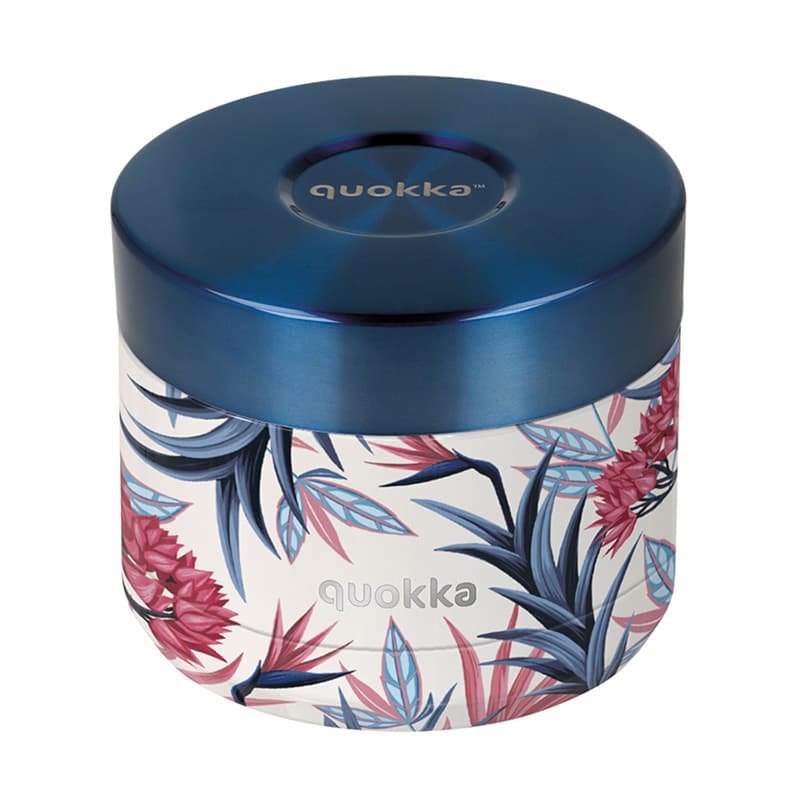 Quokka Whim Food Jar - Thermal Lunchbox / Lunch Thermos 360 ml (Blue Garden) 1