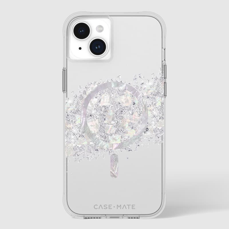 Case-Mate Karat MagSafe - iPhone 15 Plus Case with Mother of Pearl (A Touch of Pearl) 6