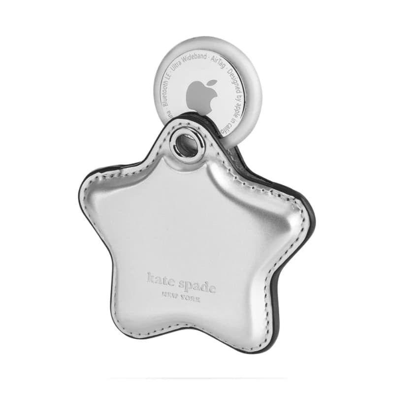 Kate Spade New York Charm Keychain - Protective Case Keychain for Apple AirTag 1 / 2 (Star) 2