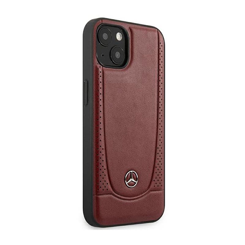 Mercedes Leather Urban Line - Case for iPhone 14 Plus (Red) 4