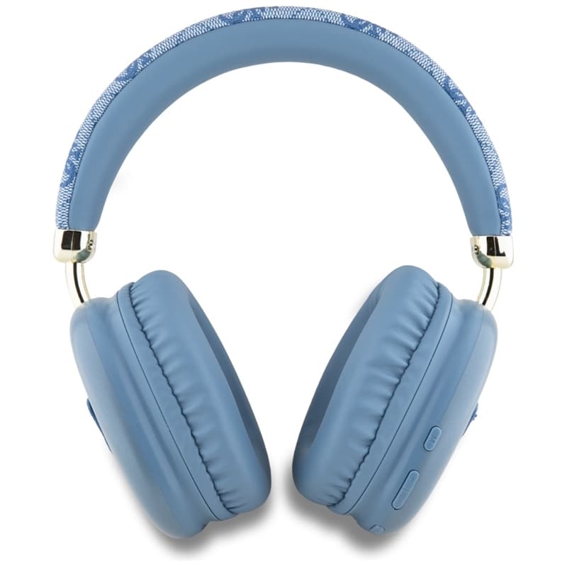 Guess 4G Triangle Logo - Wireless Over-Ear Headphones Bluetooth V5.3 (blue) 3