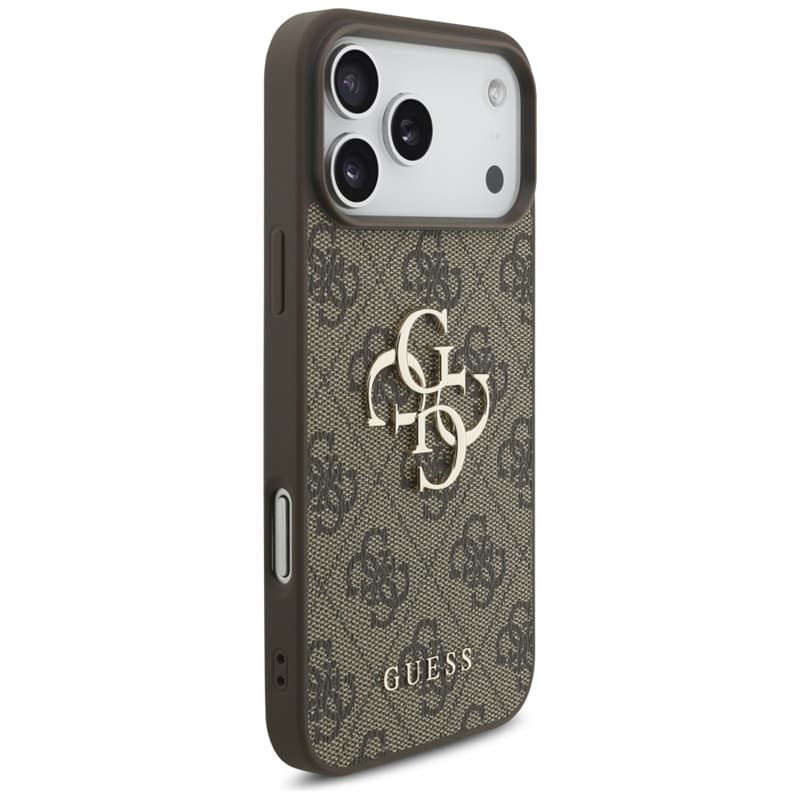 Guess 4G Strap 4G Classic Logo - Case iPhone 17 Pro Max (Brown) 4