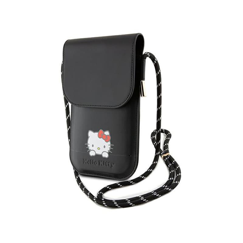 Hello Kitty Leather Daydreaming Cord - Phone crossbody bag (black) 1