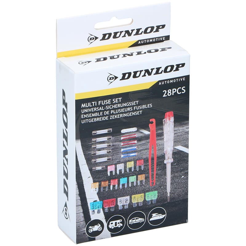 Dunlop - Fuse kit + voltage tester 28 items 1