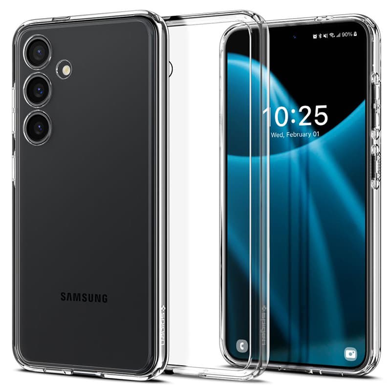 Spigen Ultra Hybrid - Case for Samsung Galaxy S24 (Transparent) 1