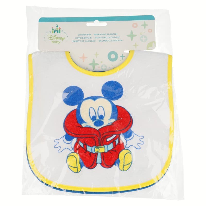 Mickey Mouse - Velcro bib (2 pcs) 4