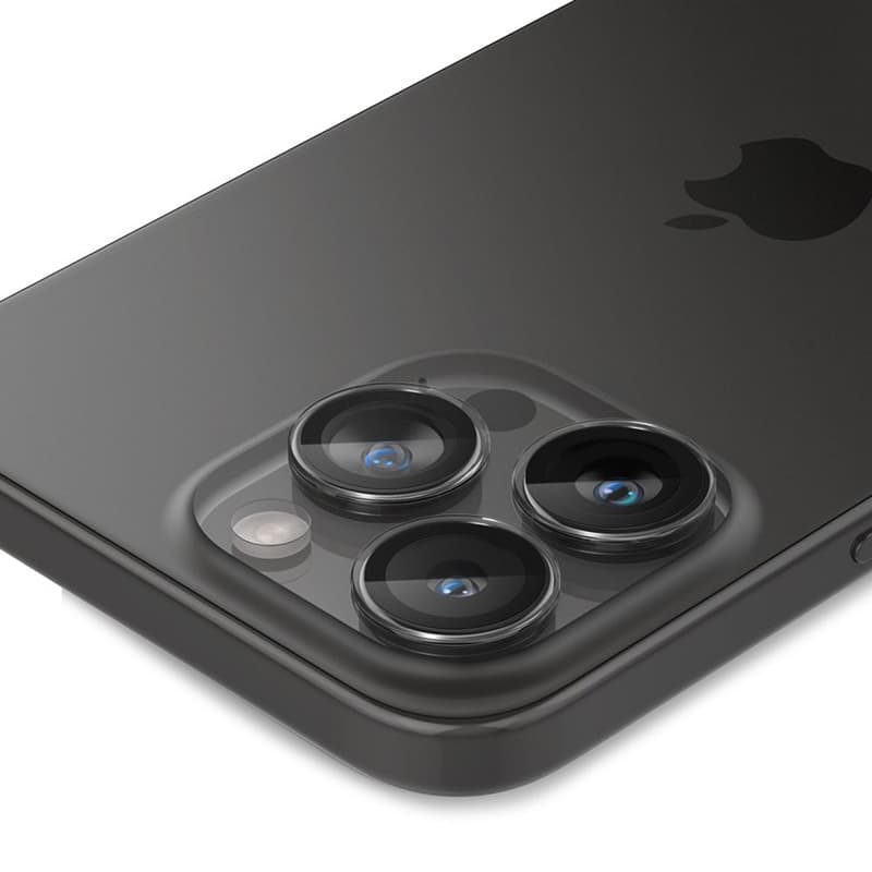 Spigen Optik Pro GLAS.TR EZ Fit Camera Protector 2-Pack - Lens protection glass for iPhone 16 Pro / 16 Pro Max / 15 Pro / 15 Pro Max / 14 Pro / 14 Pro Max (2 pc 4