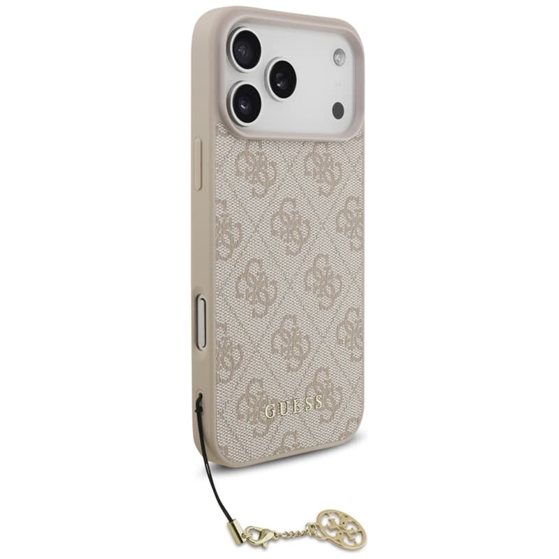 Guess 4G Charms Collection MagSafe - iPhone 17 Pro Max Case (Pink) 3