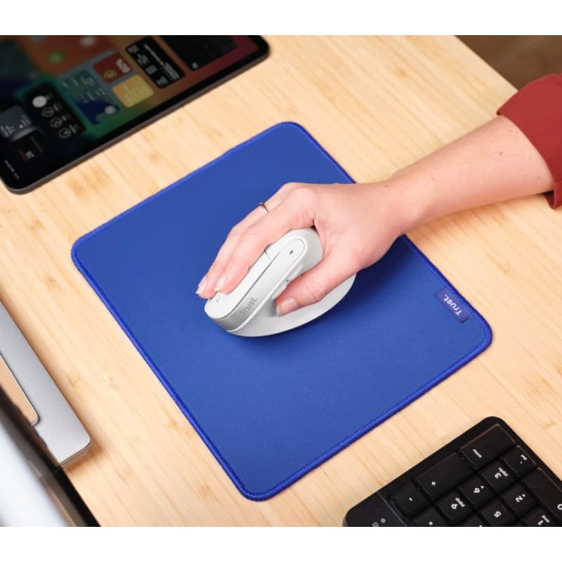 Trust Bayo+ - Ergonomic Wireless Mouse (White) 8
