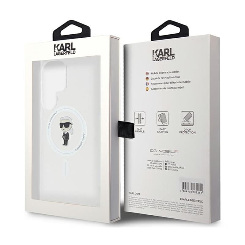 Karl Lagerfeld IML Ikonik MagSafe - Case for Samsung Galaxy S24 Ultra (transparent) 8