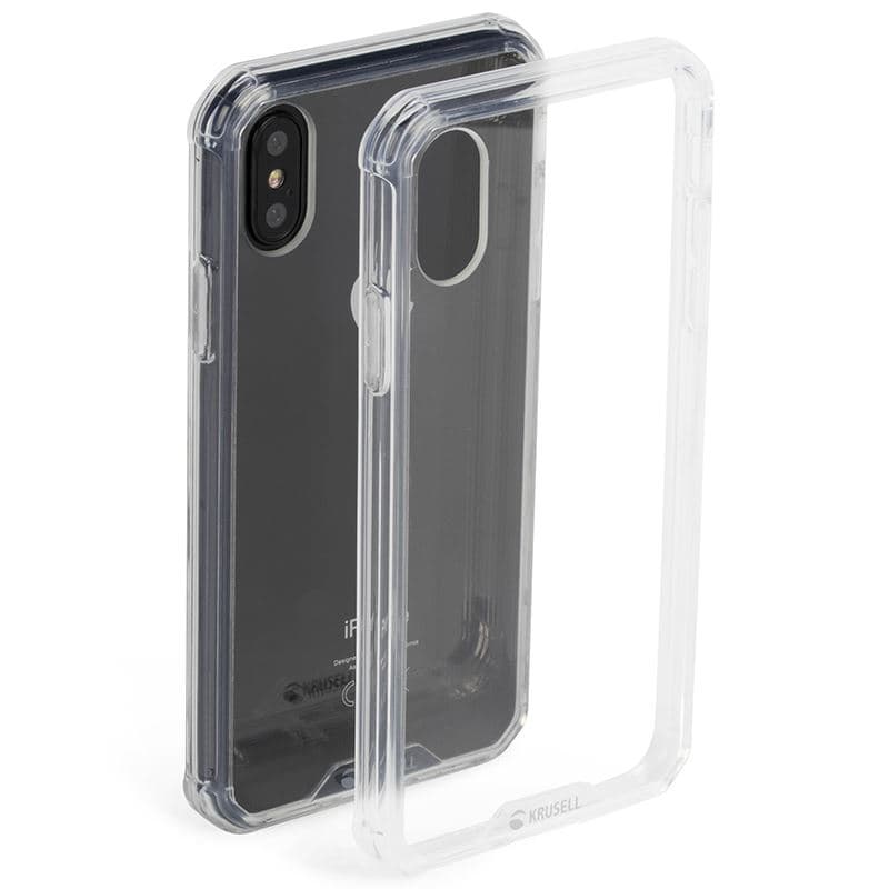 Krusell Kivik Pro Cover - Case for iPhone X (Transparent) 1