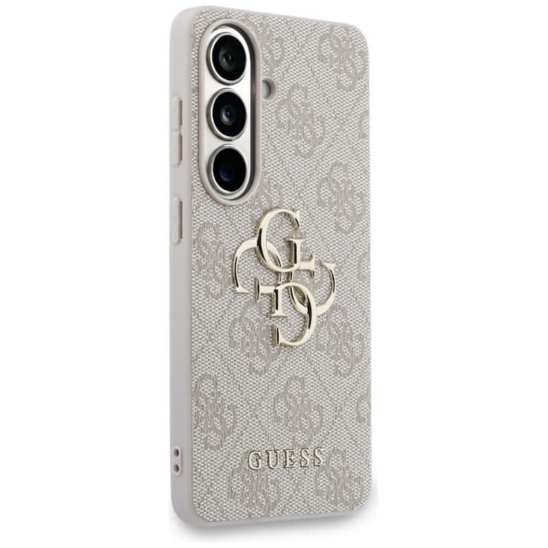 Guess 4G Big Metal Logo - Samsung Galaxy S26+ Case (Pink) 4
