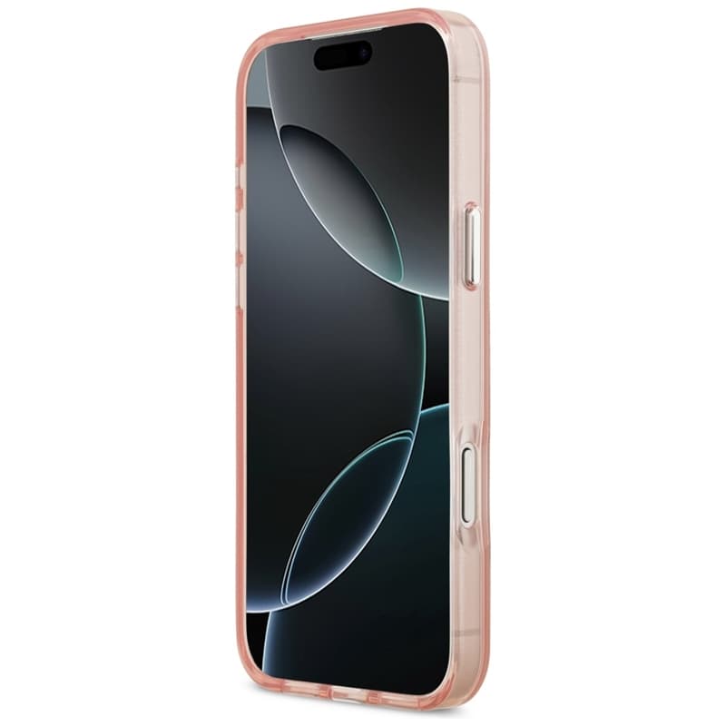 Karl Lagerfeld IML Aquarelle Choupette & Logo MagSafe - Case iPhone 17 Pro (Pink) 5
