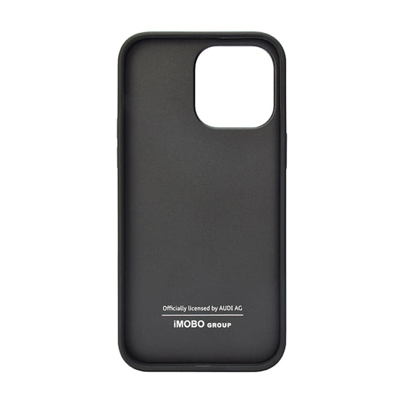 Audi Genuine Leather - Case for iPhone 14 Pro Max (Black) 5