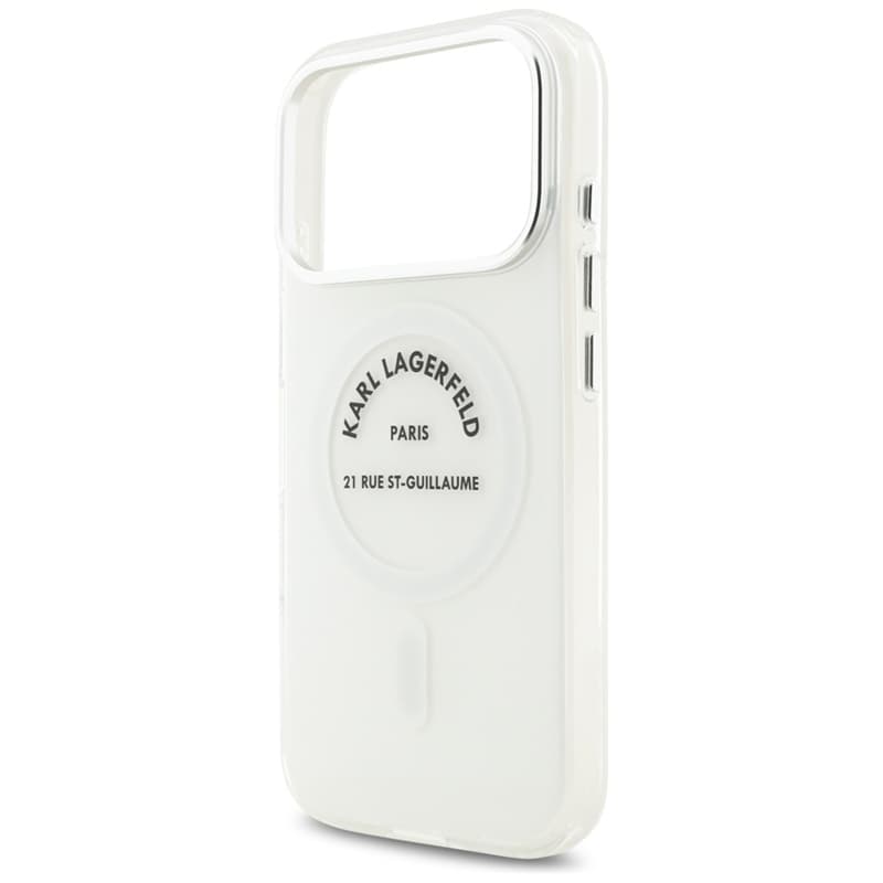 Karl Lagerfeld IML Karl RSG Logo MagSafe - Case for iPhone 17 Pro (transparent) 6