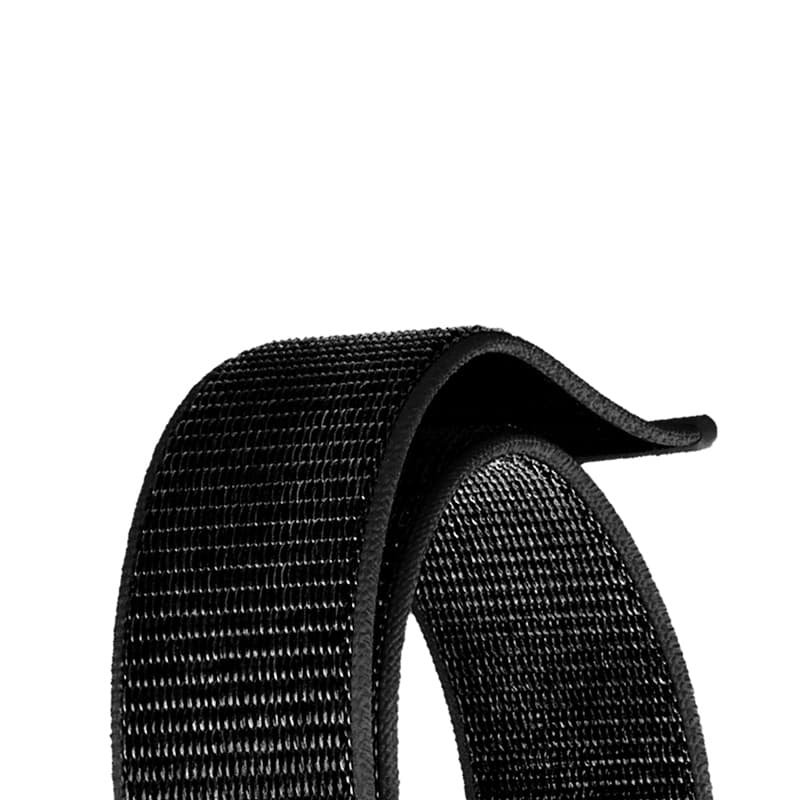 Crong Nylon Reflex - Sport Band for Apple Watch 44/45/46/49 mm (Black) 3